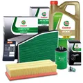 Produktbild: CASTROL FILTERS INSPEKTIONSPAKET FÜR AUDI SEAT SKODA VW GOLF TIGUAN 1.8 2.0 TSI