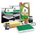 Produktbild: CASTROL FILTERS INSPEKTIONSPAKET FÜR AUDI A3 Q3 SEAT SKODA VW GOLF 7 1.6 2.0 TDI