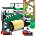 Produktbild: CASTROL FILTERS INSPEKTIONSPAKET FÜR AUDI A3 SEAT SKODA VW GOLF 5 6 TOURAN 1.6