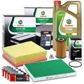 Produktbild: CASTROL FILTERS INSPEKTIONSPAKET FÜR OPEL CORSA E X15 1.4 Turbo BJ AB 2014