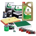 Produktbild: CASTROL FILTERS INSPEKTIONSPAKET FÜR AUDI A1 SEAT SKODA FABIA VW POLO 6R 1.2 1.4