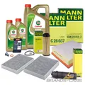 Produktbild: MANN INSPEKTIONSPAKET FÜR BMW 5-ER G30 6-ER G32 7-ER G11 8-ER X5 X6 X7 B57 B58