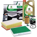 Produktbild: CASTROL FILTERS INSPEKTIONSPAKET FÜR AUDI A3 SEAT SKODA VW GOLF 7 1.6 2.0 TDI
