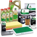 Produktbild: CASTROL FILTERS INSPEKTIONSPAKET FÜR VW MULTIVAN TRANSPORTER T5 BUS 1.9 2.5 TDI
