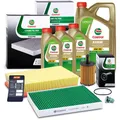 Produktbild: CASTROL FILTERS INSPEKTIONSPAKET FÜR VW MULTIVAN TRANSPORTER T5 BUS 1.9 2.5 TDI