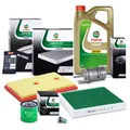 Produktbild: CASTROL FILTERS INSPEKTIONSPAKET FÜR AUDI A1 SEAT SKODA FABIA VW POLO 6R 1.2 1.4