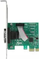 Produktbild: DeLOCK PCI Express Card to 1 x Serial RS-232 - Serieller Adapter - PCIe 2,0 Low-Profile - RS-232 x 1 - grün (90006)