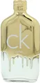 Produktbild: Calvin Klein Eau de Toilette CK One Gold, Holziger Unisex-Duft mit Feige, Jasmin, Veilchen und Vetiver.