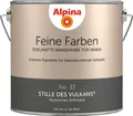 Produktbild: Wandfarbe in selbstbewusstem Grau ALPINA Feine Farben Stille des Vulkans 2,5L
