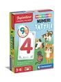 Produktbild: Clementoni - Sapientino Karten-Tattili-Zahlen-Lernspiel 3 Jahre, Flashcards Montessori-Made in Italy, italienische Farbe, 16436