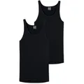 Produktbild: SCHIESSER Herren Unterhemd 2er Pack - Sport-Jacke, Original Feinripp