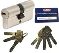 Produktbild: ABUS EC660 Profil-Doppelzylinder Länge (a/b) 40/40mm (c=80mm) mit 8 Schlüssel, mit Sicherungskarte …