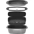 Produktbild: STONELINE® Multifunktionales Bräter- und Back-Set, 5-tlg., mit Deckeln, Induktion und backofengeeignet
