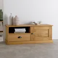 Produktbild: Lowboard TV-Lowboard aus Holz Fernsehschrank Sideboard Wohnzimmermöbel natur
