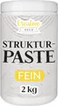 Produktbild: Creative Deco Strukturpaste Feinkörnig 2kg | Weiße Spachtelmasse für Acrylmalerei | Modellierpaste für Kunstprojekte, Acrylfarbe, DIY, 3D-Effekte, Texturen