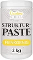 Produktbild: Strukturpaste Feinkörnig 2 kg Weiße Feinpaste für Kunstprojekte Für Acrylmalerei