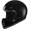 Produktbild: HJC V60 Solid Retro Motorradhelm Gr. L Vintage 80er Jahre schwarz glanz