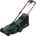 Produktbild: Akku-Rasenmäher Rotak18V2-38, 36 Volt (2x18V) grün/schwarz, 2x Li-Ionen Akku 4,0Ah, POWER FOR ALL ALLIANCE