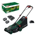 Produktbild: Bosch Garten Akku-Rasenmäher ROTAK 18V2-38 mit 2x Akku 4 Ah - im Karton - 06008B9M00