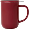 Produktbild: VIVA SCANDINAVIA MINIMA Teebecher mit Filter und Deckel 500 ml rot