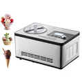 Produktbild: VEVOR Elektrsiche Eismaschine 2L Eiscreme Frozen Joghurt Sorbet Edelstahl Gelato