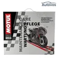 Produktbild: Motorrad Pflege Geschenkbox Motul MC Care Kit 4 teiliges Pflegeset