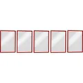 Produktbild: Durable 486903 DURAFRAME MAGNETIC A4 - 4869 Magnetrahmen DIN A4 Rot (B x H) 2...