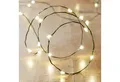Produktbild: Lights4fun LED-Lichterkette 50er LED Micro Lichterkette warmweiß grüner Draht