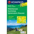 Produktbild: Walchensee - Kochelsee - Sylvensteinstausee: Wanderkarte mit Aktiv Guide, Radwegen, Skitouren und Loipen. GPS-genau. 1:25000 (KOMPASS Wanderkarte, Band 6)