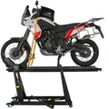 Produktbild: Motorradhebebühne Hydraulisch 450 Kg Breite 55 Cm Montagerampe Montagebühne Heber Bühne Schwarz