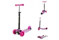 Produktbild: Lorelli Cityroller Kinderroller Draxter 3 Räder, höhenverstellbar, PU-Leuchträder Fußbremse