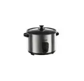 Produktbild: RUSSELL HOBBS Reiskocher Russell Hobbs Reiskocher Edelstahl Schwarz, 700 W