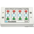 Produktbild: Viessmann 5549 Universal Tastenstellpult Rückmeldefahig 4-Fach NEU