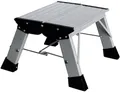 Produktbild: Krause Treppy PlusLine 130327 Aluminium Doppel-Klapptritt klappbar Arbeitshöhe (max.): 2.20m Silber 1.8kg