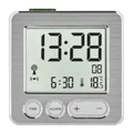 Produktbild: TFA Dostmann 60.2545.54 Digitaler Funk-Wecker, Kunststoff, weiß/Silber, L 66 x B 22 x H 68 mm