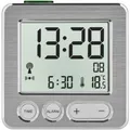 Produktbild: Digitaler Funkwecker Wecker Thermometer Großdisplay Beleuchtet Mehrere Zeitzo...