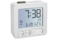 Produktbild: TFA Funkwecker digital silber weiß DCF77 Temperaturanzeige Snooze