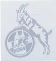 Produktbild: 1. FC Köln Naklejka przezroczysta (srebrna)