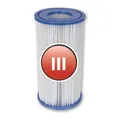 Produktbild: Bestway Filterkartusche Gr.III Ø 10,6cm H 20,3cm für FlowClear Pumpe