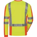 Produktbild: UV-/ Warnschutz-Langarmshirt Drachten Gr.XXL gelb/orange ELYSEE