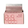 Produktbild: Framar Pop Up Foil Rose All Day – 500 vorgeschnittene Alufolien 13×28 cm