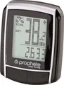 Produktbild: Prophete 511 Fahrrad-Computer 15 Funktionen, schwarz