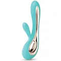 Produktbild: Lelo Soraya 2 Vibrator mit Klitoris-Stimulator Aqua 22 cm
