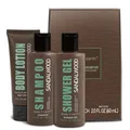 Produktbild: Männer Duschgel Set 3-teiliges Geschenkset Sandalwood Duft Reiseset