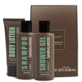 Produktbild: Herren Reiseset mit Duschgel, Lotion und Shampoo - 3-teiliges Set
