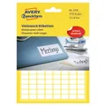 Produktbild: AVERY Zweckform Etiketten 3306 weiß 13,0 x 8,0 mm, 3.712 Etiketten 