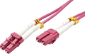 Produktbild: VALUE 21998757 - LWL Patchkabel, LC Duplex, OM4, 50/125 µm, violett, 20 m