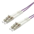 Produktbild: VALUE 21.99.8757 LWL-Kabel 50/125µm OM4 LC/LC violett 20m Multimode Duplex