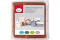 Produktbild: Lufttrocknender Ton, dunkelbraun, 1 kg, Modelliermasse, lufthärtend, weich, g...