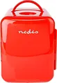 Produktbild: Nedis Tragbare Mini-Kühlschrank - 4 l - 12 V DC / 100 - 240 V AC - Red